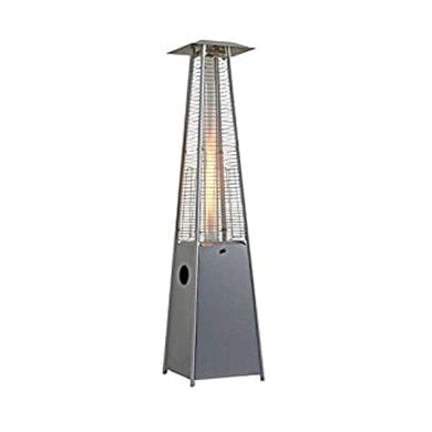 Estufa modelo Enders Polo. Disponible en color inoxidable y blanco.